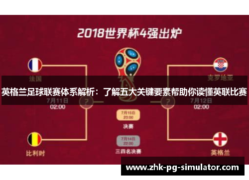 英格兰足球联赛体系解析：了解五大关键要素帮助你读懂英联比赛